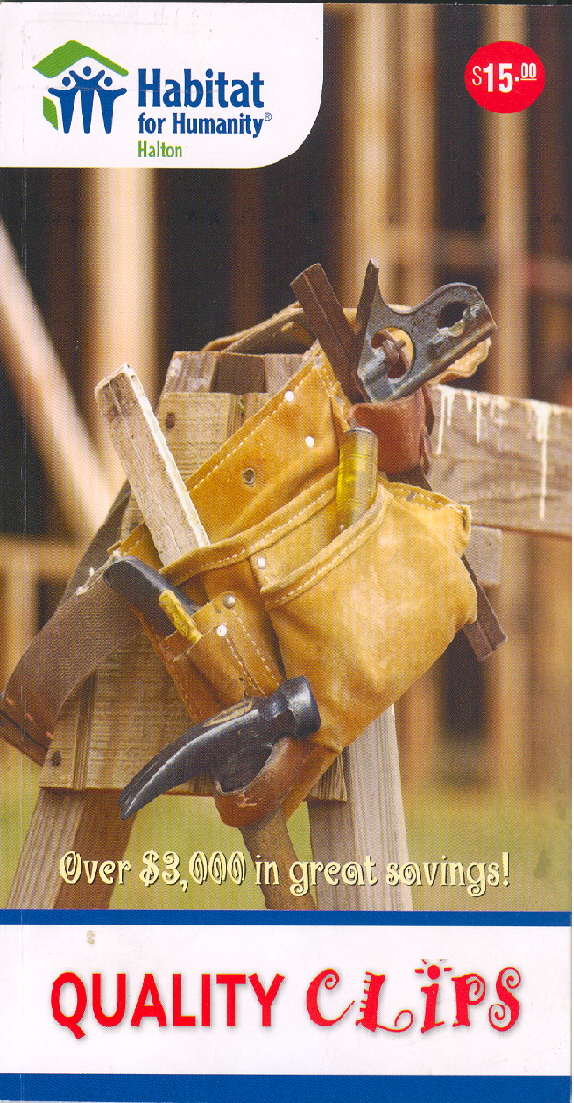Habitat for Humanity Coupon Book